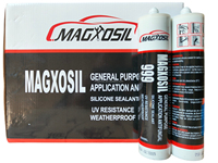 Scellant en silicone transparent haute performance multi-usages de 300 ml, acceptant les commandes personnalisées, pour la construction et le transport