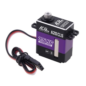 Agfrc a20cls 20g nhôm trường hợp 7.5kg 0.08 giây tốc độ cao kim loại bánh răng coreless động cơ lập trình vi kỹ thuật số <span class=keywords><strong>servo</strong></span> cho RC máy bay - Product Image 2