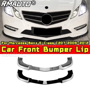Kit de carrocería con alerón difusor y divisor de parachoques delantero para Mercedes Benz Clase E Coupé C207 AMG Line 2009-2012, accesorios para automóvil - Product Image 1