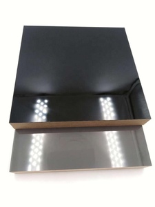 1220*2800mm độ bóng cao mặt đen vật nuôi <span class=keywords><strong>MDF</strong></span> Board chống xước trang trí bảng cho tủ bếp - Product Image 5