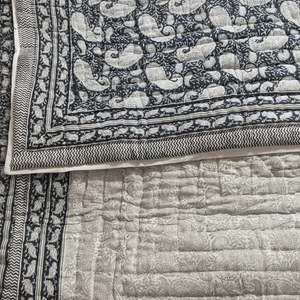 Juego de Cubrecamas Acolchados de Algodón de Primera Calidad, Diseño Premium Hecho a Mano, de Alta Calidad, Ligeros, Bordados e Impresos - Product Image 1