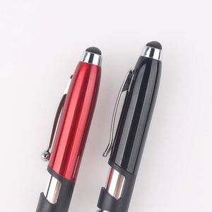 New Creative Multi-function 4 in 1 Phone Holder Light Pen With <b>Led</b> <b>Flashlight</b> Touch Screen Custom Logo Printing Ball Point - Product Image 2