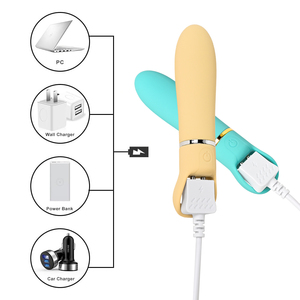 Stimolatore Clitorideo e del Punto G con 10 Modalità di Vibrazione, Vibratore Mini Bullet Ricaricabile Portatile per Donne - Product Image 4