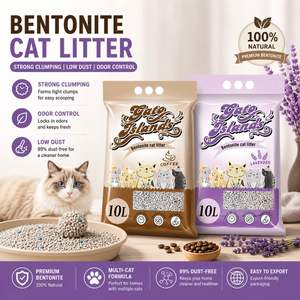 Sable pour chats en gros, litière pour chats, sable bentonite, sable sanitaire pour chats, arena sanitaria para gatos - Product Image 1