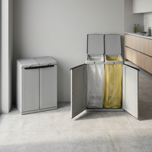 ตู้แยกผ้า ECO BOX BASIC 110L สีเทา - Product Image 3