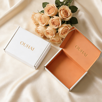 Boîte d'emballage de parfum avec logo estampé à chaud en or, boîte d'expédition personnalisée pour solutions d'expédition de parfums et de produits de luxe