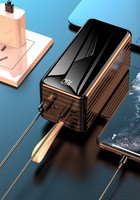Banco de Energía de Gran Capacidad, 50000mAh, Portátil para Todos los Teléfonos Móviles