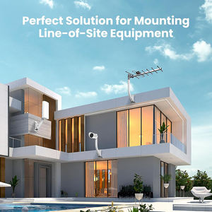 JH-Mech-Mât en J réversible, 2 paquets, montage polyvalent et résistant, large compatible, solidement fixé, <span class=keywords><strong>antenne</strong></span> J-pole en métal résistant aux intempéries - Product Image 6