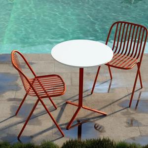 كراسي بألوان نابضة بالحياة ، وأكياس وأكياس مقاومة للماء لشرفة مقهى ومتاجر الشاي والحليب - Product Image 1