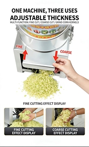 Grande Hachoir à Légumes, Fruits, Noix et Maïs 1000W avec Moteur Direct en Cuivre et 32 Lames en Acier Inoxydable, pour Alimentation des Poulets et Hachage du <span class=keywords><strong>Foin</strong></span> - Product Image 2