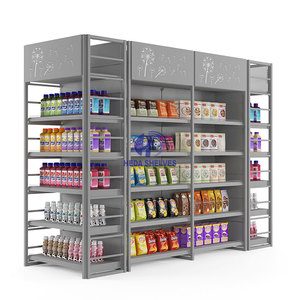 सुविधा की दुकान मंजिल सिगरेट प्रदर्शन कैबिनेट धुआँ शॉप प्रदर्शन फर्नीचर रैक खड़े हो जाओ तंबाकू शोकेस लकड़ी शेल्फ - Product Image 3