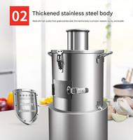 Machine à peler l'ail automatique de haute qualité pour usage commercial, en acier inoxydable, électrique, pour les usines