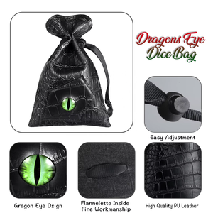 Bolsa para <span class=keywords><strong>dados</strong></span> con cordón de cuero PU, bolsa para <span class=keywords><strong>dados</strong></span> DND, bolsa de almacenamiento para cartas de tarot y oráculo, regalo, monedas, accesorios de joyería, bolsa para <span class=keywords><strong>dados</strong></span> - Product Image 2