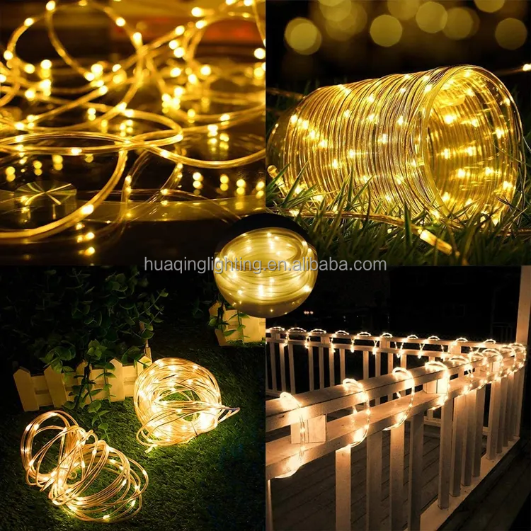 Solar Outdoor Led Rope Light 100 Lights Total 33ft 10M String Light · image 3