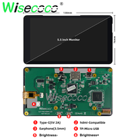 Raspberry Pi écran tactile 5.5 pouces 1920x1080 IPS LCD moniteur Android Linux TV Box Android tout en un écran