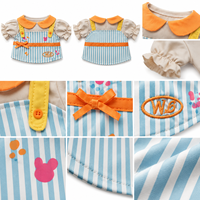 Vêtements de poupée personnalisés en gros OEM/ODM pour tenues de poupées BJD en coton