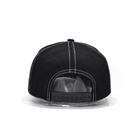 Casquette de baseball structurée à 5 panneaux en coton respirant de qualité supérieure, brodée, pour sports de plein air, avec cordon