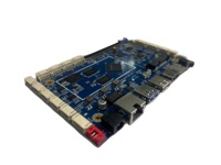 Placa de brazo de cuatro núcleos, módulo RK3566 4G, placa de sistema integrado, placa base Android para señalización Digital,