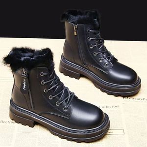 Bottes de <span class=keywords><strong>neige</strong></span> pour femmes, nouvelles chaussures en velours rembourrées en coton, bottes d'hiver, directement de l'usine, confortables, chaussures décontractées d'extérieur. - Product Image 3