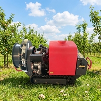 Pulvérisateur agricole RC sur chenilles UCARRY URS200 200L 280kg, haute sécurité, garantie 1 an, avec pompe à moteur, Shandong