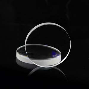 Lente pegada doble acromática de vidrio de sílice fundida óptica de 60mm de diámetro para máquina de grabado láser y máquina de corte - Product Image 5