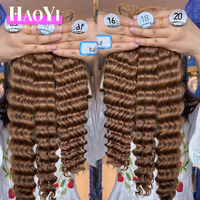 Grossiste de cheveux en vrac vierges, plus épais, non traités, qualité supérieure, prix usine, mèches lisses et ondulées profondes