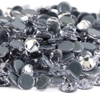 Échantillon gratuit SS10 Crystal AB Cristaux à dos plat Strass Hotfix Crystal pour vêtement en tissu