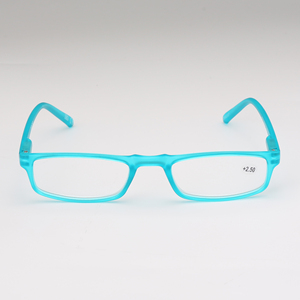 Gafas de lectura rectangulares estrechas, cómodas, de plástico, personalizadas, multicolor, unisex, OEM, modelo RP3910 - Product Image 5