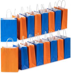 Bolsa de Papel Kraft Impresa Personalizada, Reciclable, Ecológica, Estilo Clásico con Asa, para Ropa, Regalos, Comida para Llevar - Product Image 2