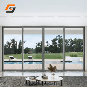 Porte coulissante en aluminium à fermeture douce GS avec quincaillerie haut de gamme - Product Image 5