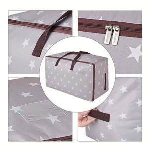 Bolsa de Almacenamiento Plegable Oxford 210D Personalizada, Organizador de Armario para Edredones, para Guardar Mantas y Ropa - Product Image 5