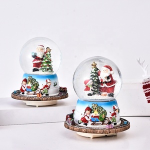 Boule <span class=keywords><strong>de</strong></span> <span class=keywords><strong>neige</strong></span> <span class=keywords><strong>de</strong></span> noël personnalisée, boule <span class=keywords><strong>de</strong></span> <span class=keywords><strong>neige</strong></span>, train rotatif, père noël, arbre, <span class=keywords><strong>bonhomme</strong></span> <span class=keywords><strong>de</strong></span> <span class=keywords><strong>neige</strong></span>, <span class=keywords><strong>musique</strong></span> légère - Product Image 1