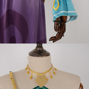 Disfraz de <span class=keywords><strong>Cosplay</strong></span> de <span class=keywords><strong>Link</strong></span> de la Leyenda de <span class=keywords><strong>Zelda</strong></span> de Yinuoxin para Adultos, para Fiestas de Halloween, Material de Poliéster - Product Image 6