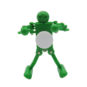 Robot de juguete de plástico para niños, divertido, con función de reloj, de cuerda, que camina y baila, venta al por mayor - Product Image 4