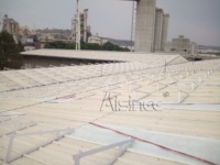 Kit de trépied triangulaire réglable en aluminium pour la fixation de panneaux solaires sur toits plats et toitures métalliques – Structure de montage pour usine |   AISINEE