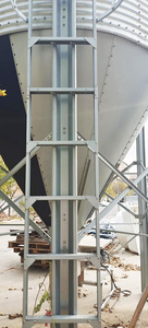 Силос для кукурузного зерна, 30 тонн, контейнеры для корма для птицы, небольшой силос для транспортировки пшеницы - Product Image 3