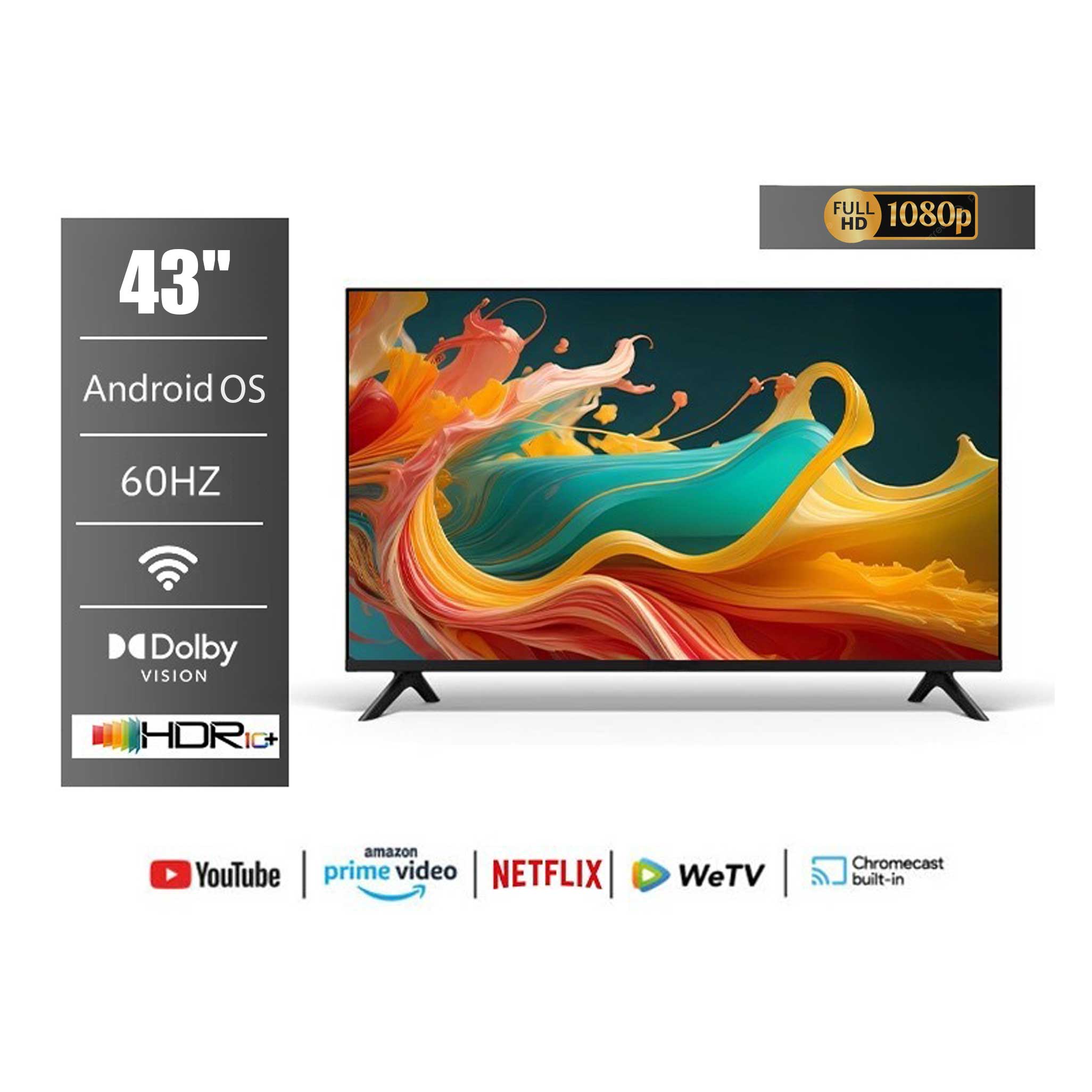 43 "moderno sin marco Smart TV