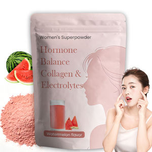 Complément d'équilibre hormonal, <span class=keywords><strong>de</strong></span> collagène et d'électrolytes, soulagement des troubles <span class=keywords><strong>du</strong></span> cycle menstruel pour femmes, mélange <span class=keywords><strong>de</strong></span> boisson électrolytique à la pastèque - Product Image 1