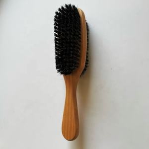 <span class=keywords><strong>Brosse</strong></span> à cheveux rectangulaire compacte en bois écologique, <span class=keywords><strong>double</strong></span> <span class=keywords><strong>face</strong></span>, poils durs et doux, 360 <span class=keywords><strong>Wave</strong></span>, ionique et laser, pour usage domestique - Product Image 3