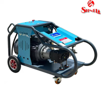Nettoyeur haute pression électrique industriel lourd à eau froide pour décapage de rouille et détartrage, 37kW50HP1000bar24L/min, utilisé pour la construction