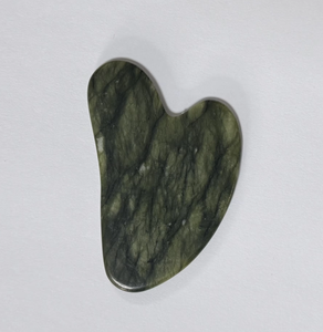 Pierre Gua Sha en jade Xiuyan à bas prix pour le massage du visage, du cou et du corps - Product Image 4