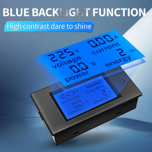 PZEM-021-VH peacefair โวลต์มิเตอร์แบบเฟสเดียวมิเตอร์วัดกำลังไฟฟ้าดิจิตอลวัตต์มิเตอร์วัดพลังงาน220V 10A เครื่องวิเคราะห์พลังงานไฟฟ้า L02 - Product Image 4