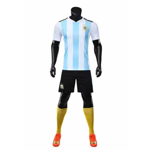 Camiseta de fútbol de alta calidad, conjunto de Jersey de fútbol por sublimación