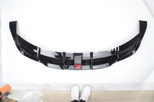 Supply Modification Rear Lower Lip Glossy Black Rear Bumper Lip <strong>Diffuser</strong> With Led for Tesla <strong>Model</strong> <strong>3</strong> 2017-2023 - Product Image 5