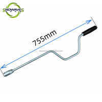 Pied de support de camping-car pliable et rétractable robuste, 1000 kg, pied de support de remorque, vérin de remorque manuel, version améliorée