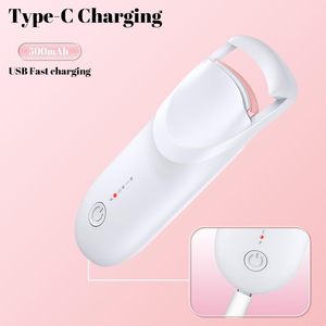 Electric Eyelash Curling Tool <b>Heated</b> Lash Curler Wide Angle Design Makeup Beauty Tool - Product Image 5