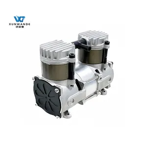 85W 1.4Bar 2 Holes Mini silent Portable Vacuum pump oil free air compressor pump for Medical use