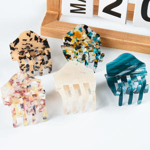 Clip per capelli in PVC di tipo classico elegante Mini adorabili alla moda per signora clip con artiglio da 5.6cm di alta qualità in PVC - Product Image 2