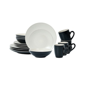 Promotion de septembre : Ensemble de vaisselle de cuisine ronde avec tasse promotionnelle, élégant, haut de gamme, compatible micro-ondes, pour la maison - Product Image 1