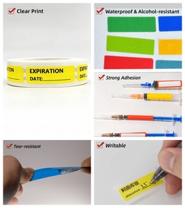 500 étiquettes/rouleau pour médicaments, résistantes à l'alcool et à la déchirure, pour seringues - Product Image 4
